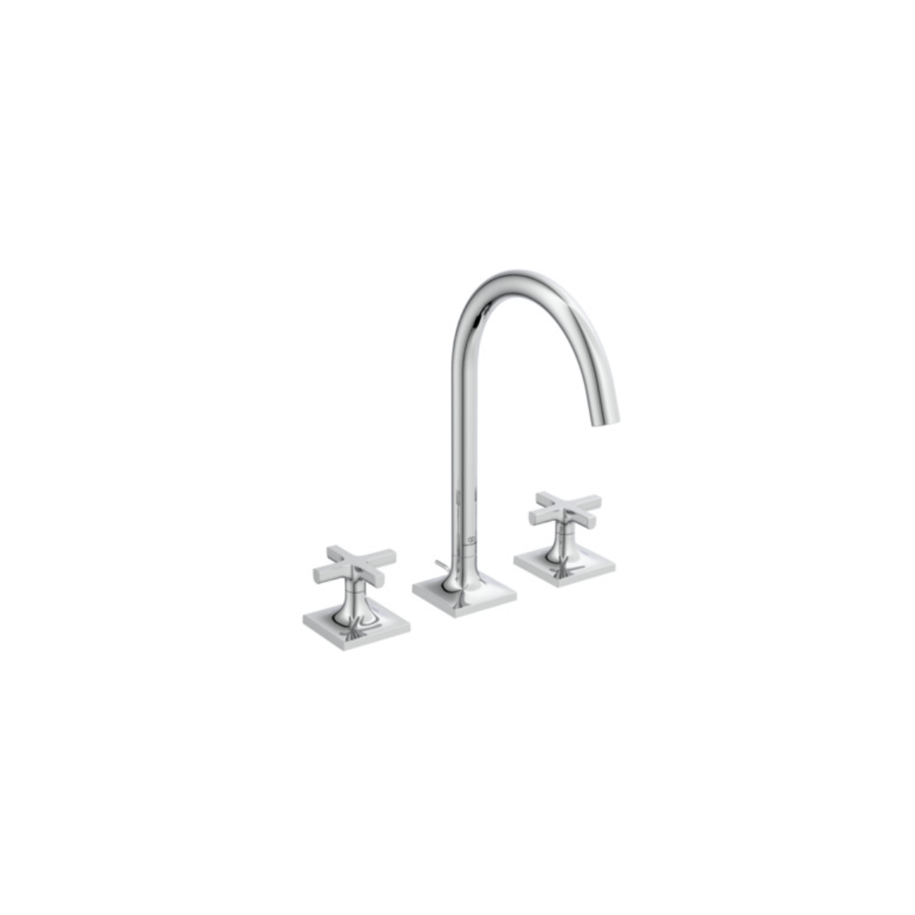 IDEAL STANDARD - JOY NEO Miscelatore lavabo a due leve per lavabo tre fori con maniglie a croce