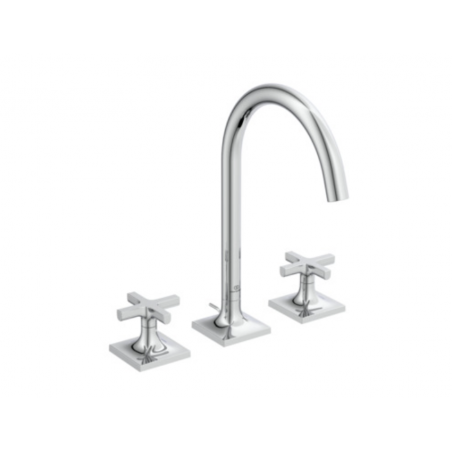 IDEAL STANDARD - JOY NEO Miscelatore lavabo a due leve per lavabo tre fori con maniglie a croce