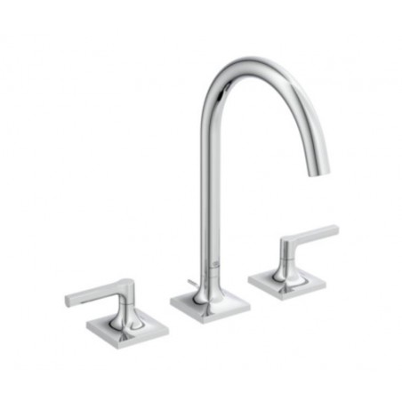 IDEAL STANDARD - JOY NEO Miscelatore a due leve per lavabo tre fori con maniglie lineari