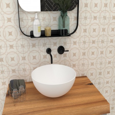 DUNE - Lavabo MINIM MATE  30x30x13 cm