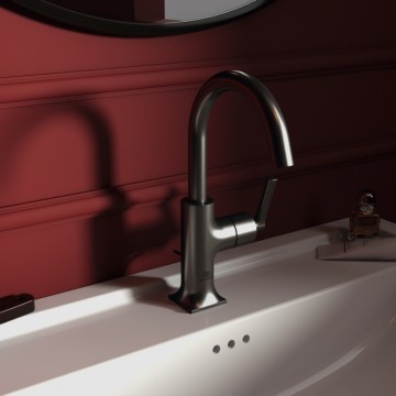 IDEAL STANDARD - JOY NEO Miscelatore monocomando per lavabo con maniglia lineare laterale