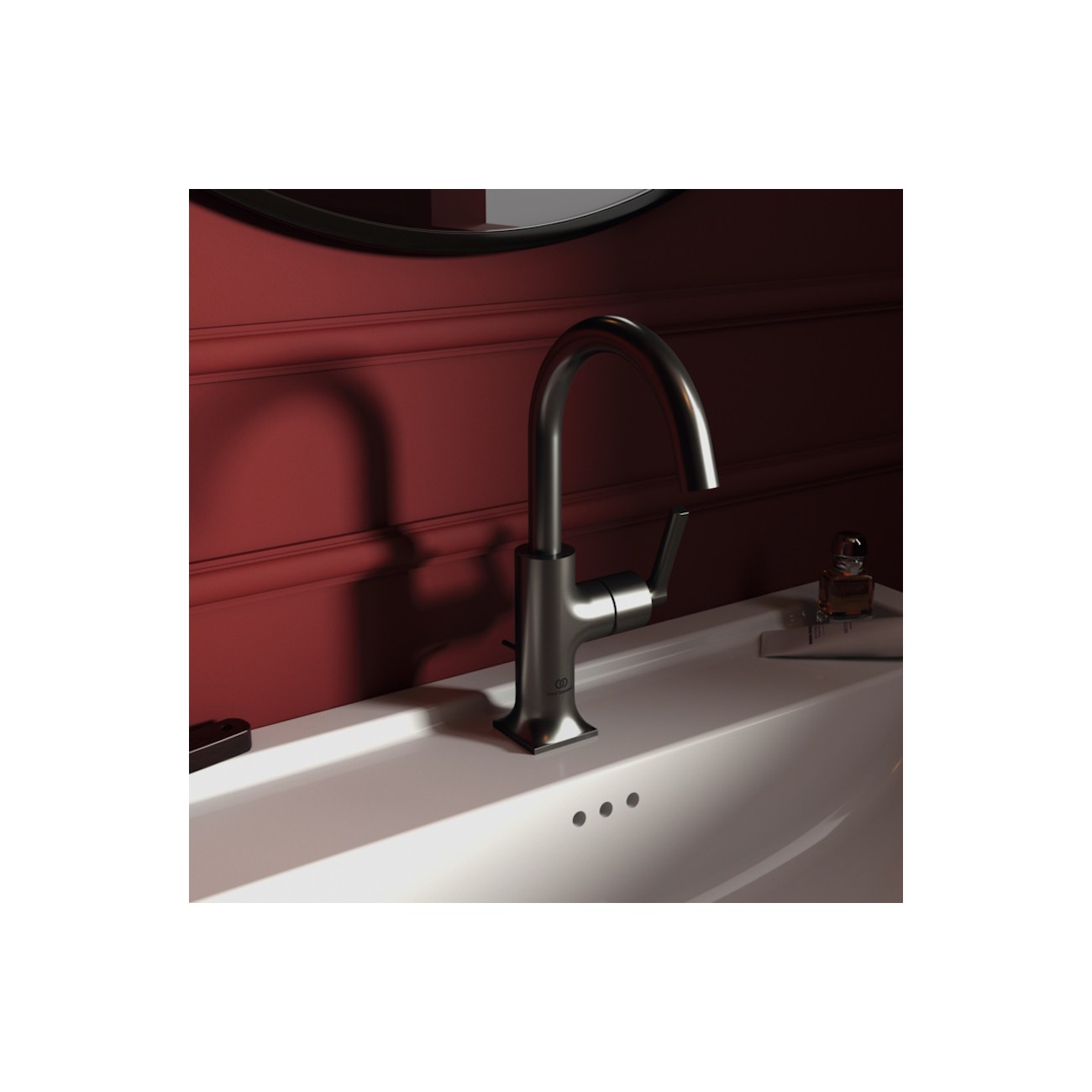 IDEAL STANDARD - JOY NEO Miscelatore monocomando per lavabo con maniglia lineare laterale