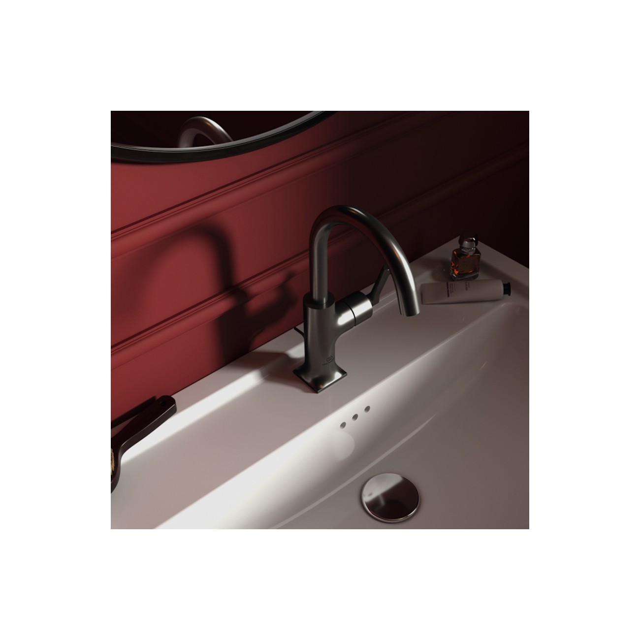 IDEAL STANDARD - JOY NEO Miscelatore monocomando per lavabo con maniglia lineare laterale