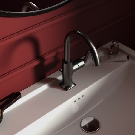 IDEAL STANDARD - JOY NEO Miscelatore monocomando per lavabo con maniglia lineare laterale