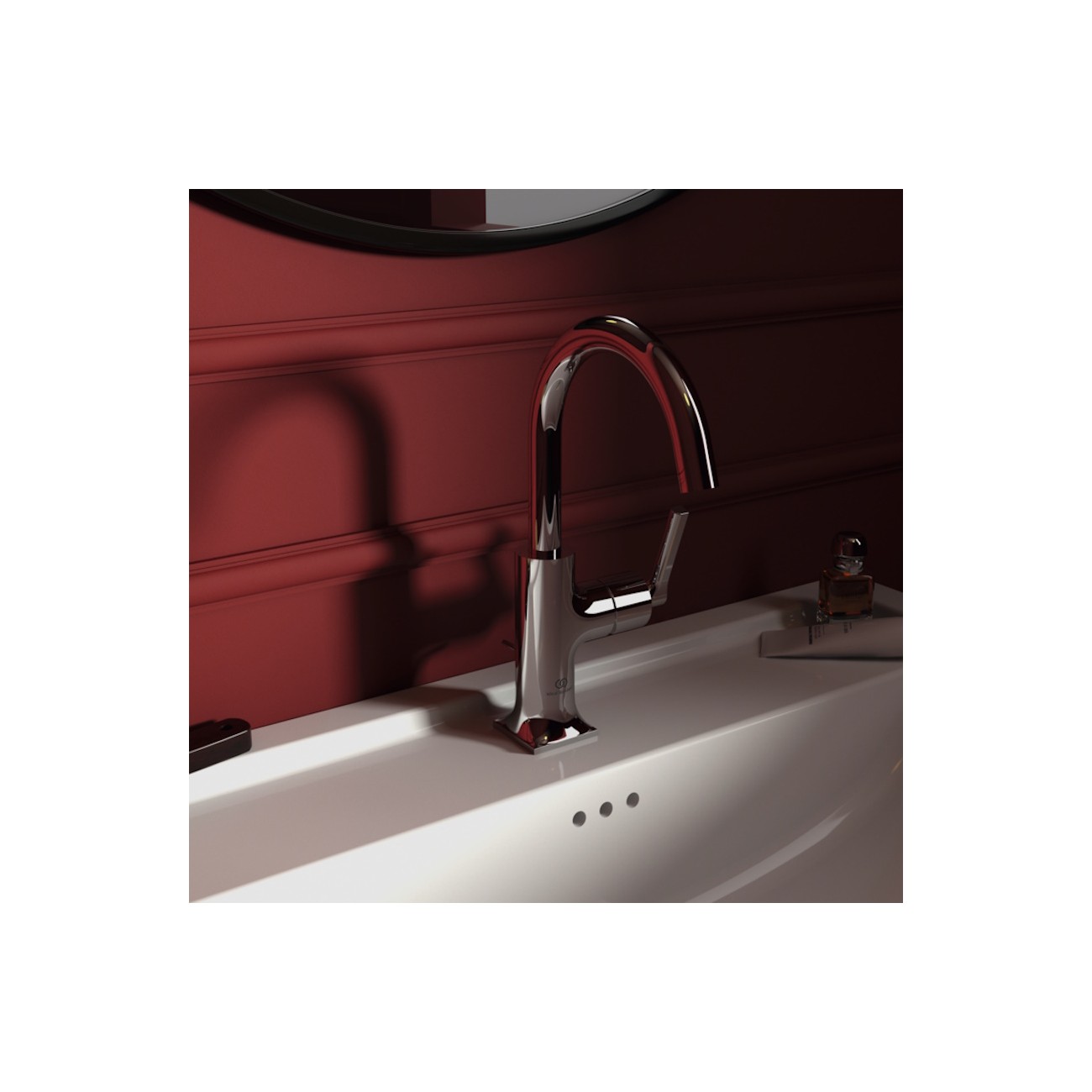 IDEAL STANDARD - JOY NEO Miscelatore monocomando per lavabo con maniglia lineare laterale