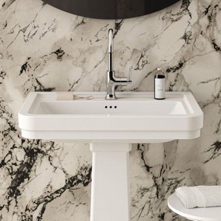 IDEAL STANDARD - JOY NEO Miscelatore monocomando per lavabo  con maniglia lineare laterale