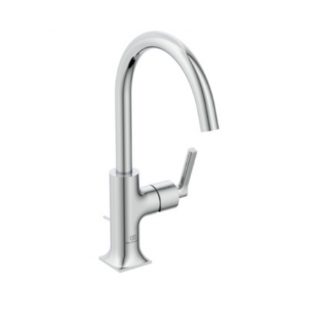 IDEAL STANDARD - JOY NEO Miscelatore monocomando per lavabo  con maniglia lineare laterale