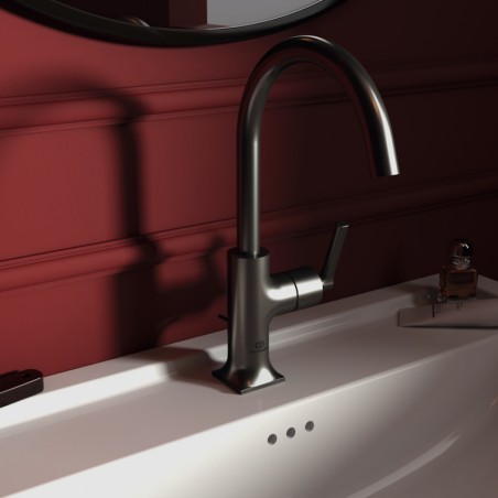 IDEAL STANDARD - JOY NEO Miscelatore monocomando per lavabo  con maniglia lineare laterale