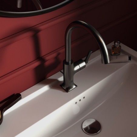 IDEAL STANDARD - JOY NEO Miscelatore monocomando per lavabo  con maniglia lineare laterale