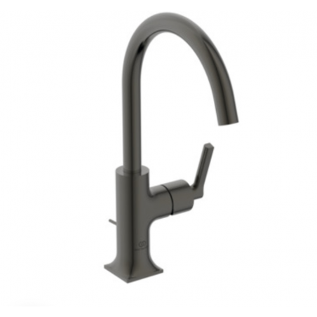 IDEAL STANDARD - JOY NEO Miscelatore monocomando per lavabo  con maniglia lineare laterale