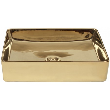 Dune - Washbasin WONDER Gold 49 37.5 12 cm