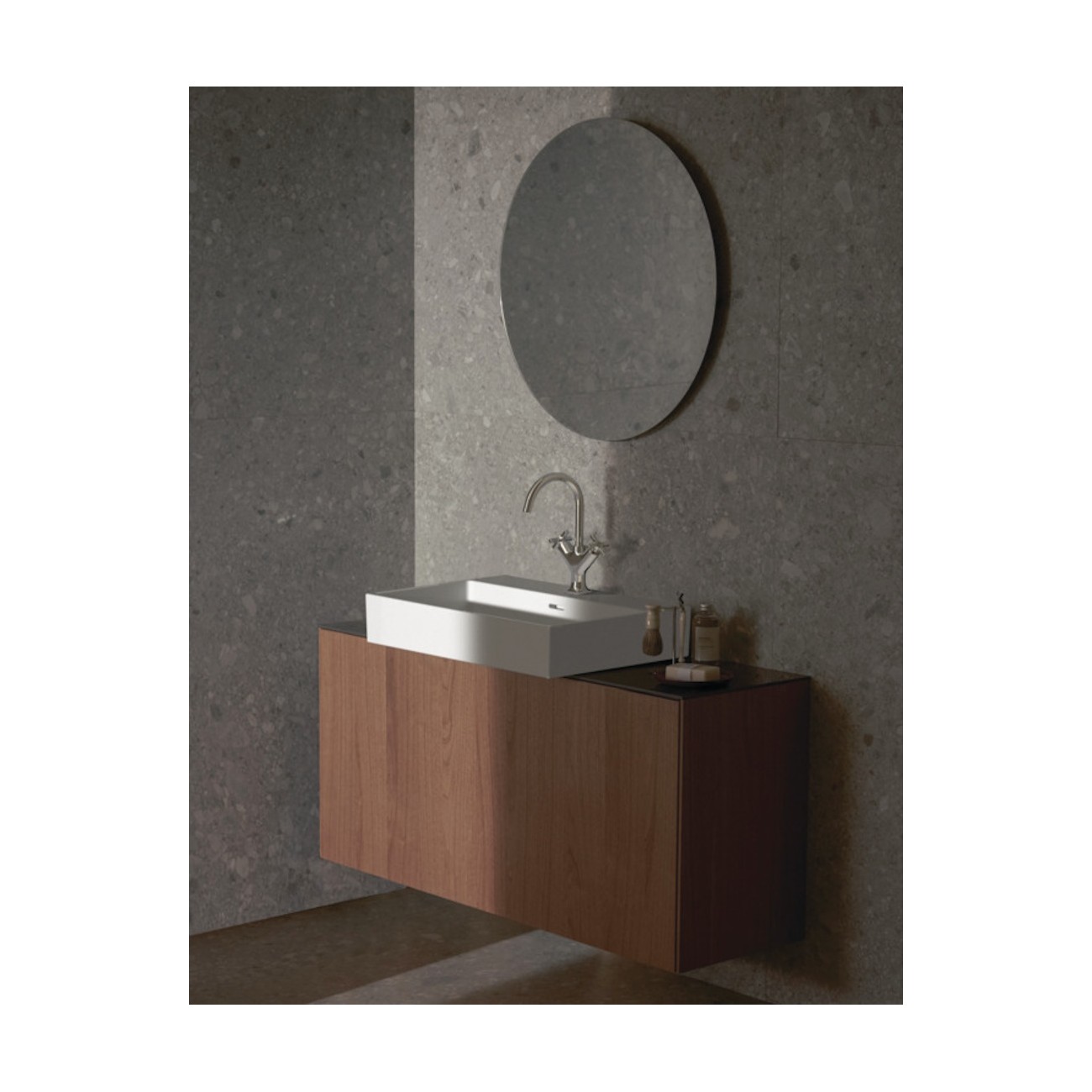 IDEAL STANDARD - JOY NEO Miscelatore a due leve per lavabo monoforo con maniglie a croce