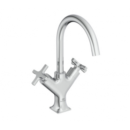 IDEAL STANDARD - JOY NEO Miscelatore a due leve per lavabo monoforo con maniglie a croce