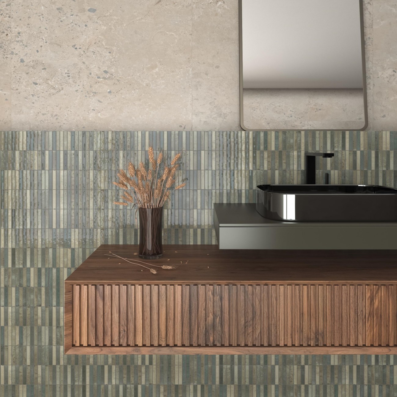 Dune - Lavabo WONDER Oro 49×37,5×12 cm