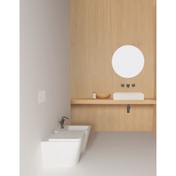 IDEAL STANDARD - JOY NEO  Miscelatore lavabo a due leve per installazione a parete con maniglie a croce