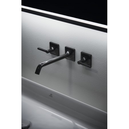 IDEAL STANDARD - JOY NEO Two-lever basin mixer for wall installation with cross handle