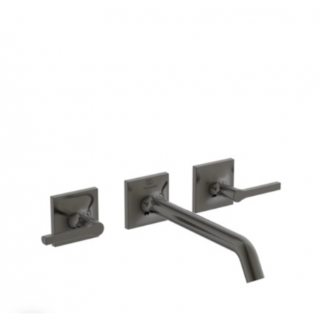 IDEAL STANDARD - JOY NEO Miscelatore lavabo a due leve per installazione a parete con maniglia a croce