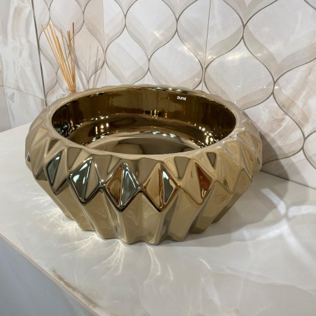 DUNE - Washbasin SELENE 40.5 40.5 15 cm