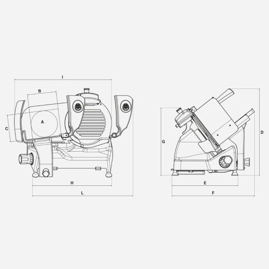 Berkel Slicer PRO LINE XS30 Red