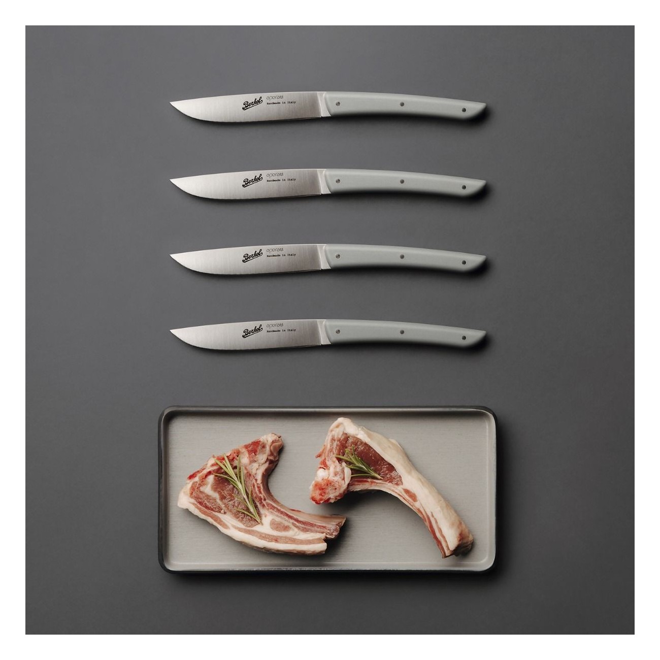 Set de 4 Couteaux de Table pour Viande Berkel
