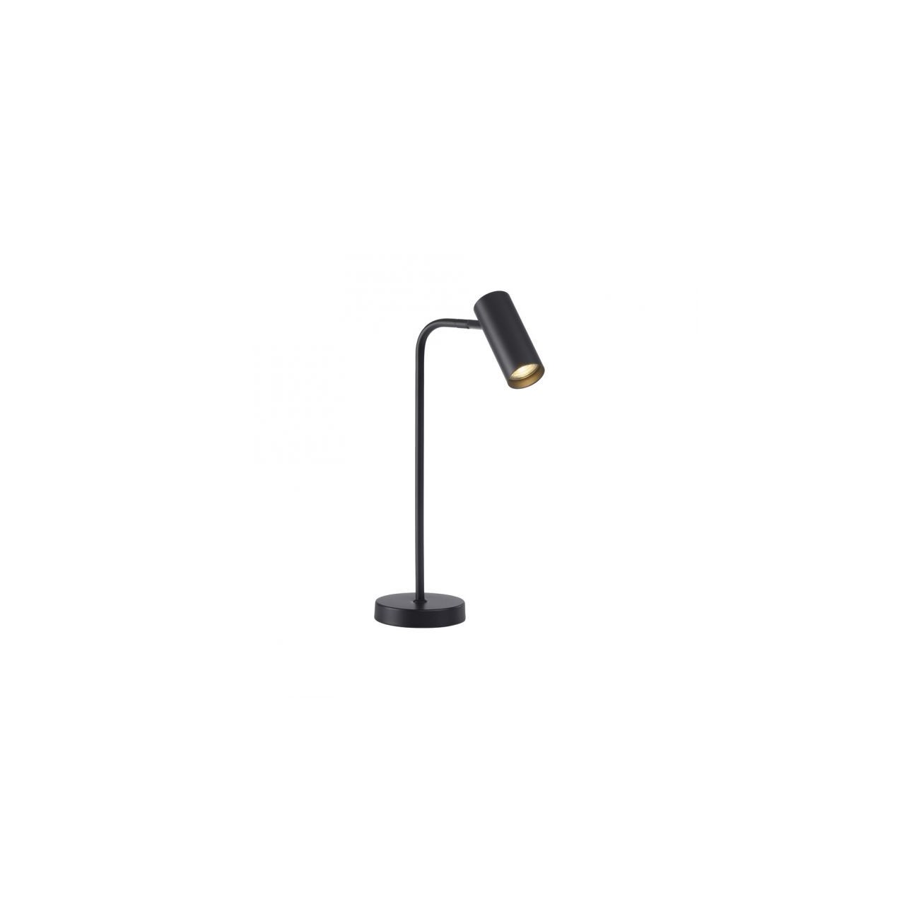 Schöner Wohnen LED table lamp RIK, black, EEK A, rotatable and swiveling, cord switch