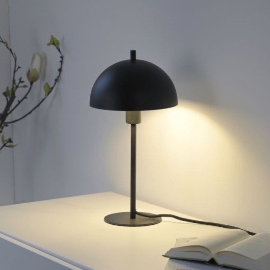Schöner Wohnen Lampada da tavolo ALI nera