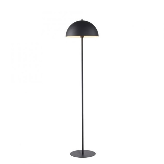 Schöner Wohnen Lampadaire ALI, noir, avec pédale