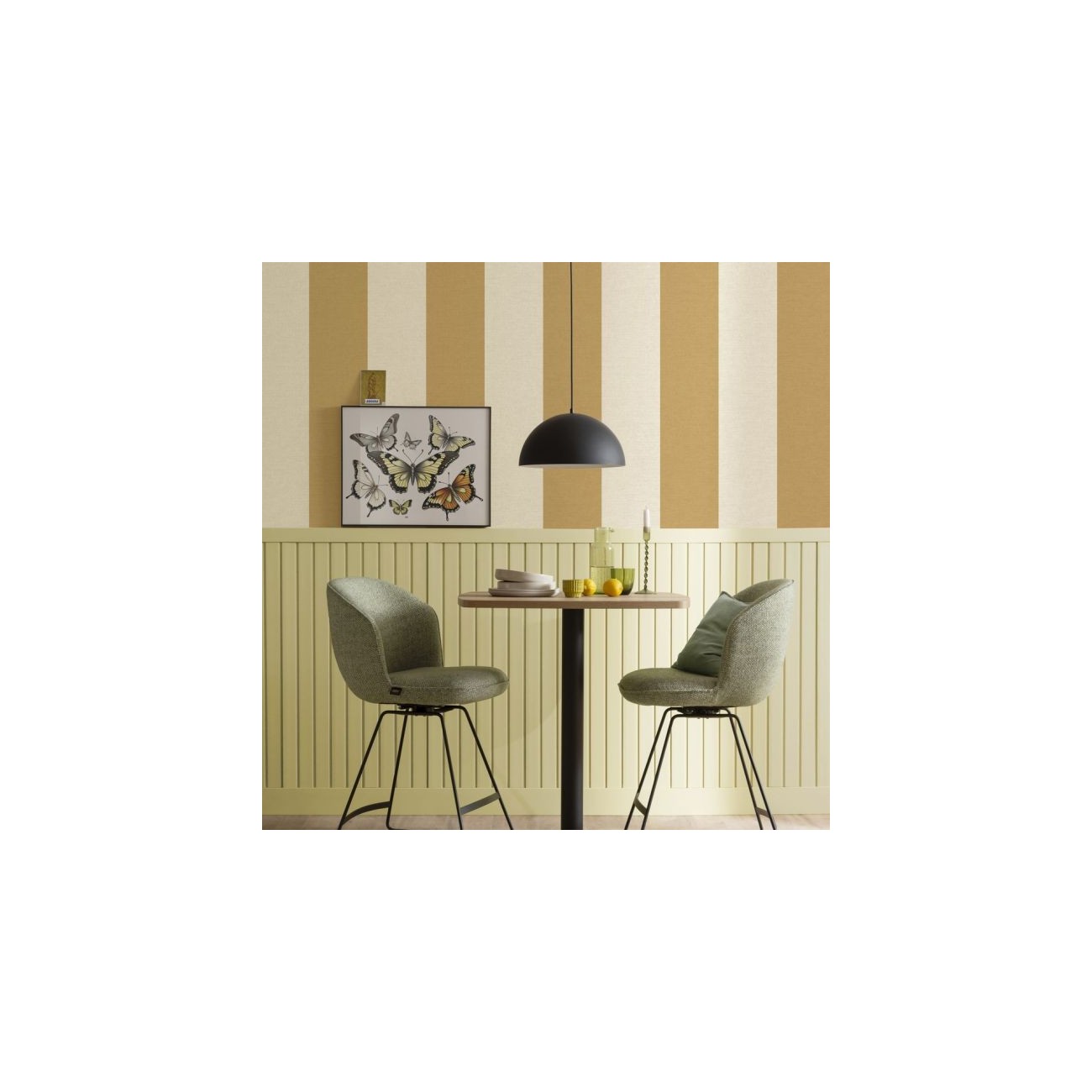 Schöner Wohnen Lampada a sospensione ALI, nera a LED