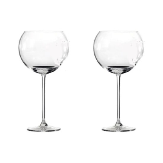 Driade Set of 2 red glass wine LA SFERA Ron Gilad 2008