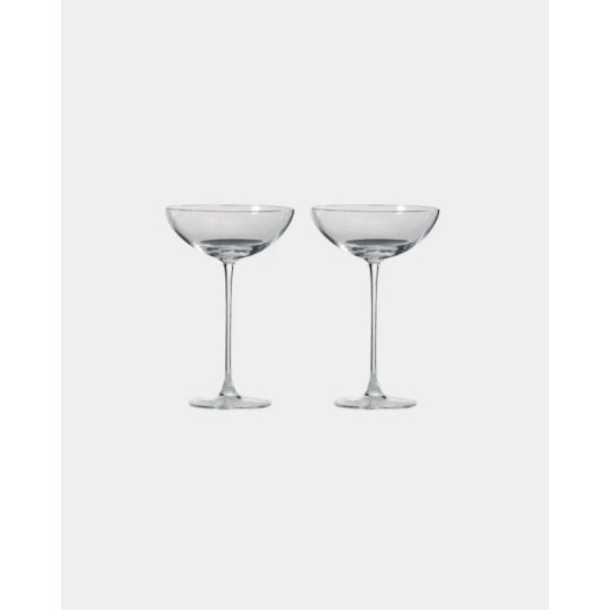 Driade Set of 2 champagne glass LA SFERA Ron Gilad 2008