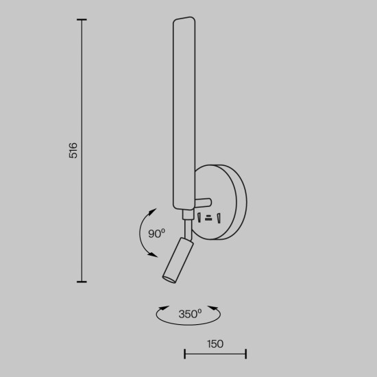 Mytoni Wall Lamp (Applique) Combo
