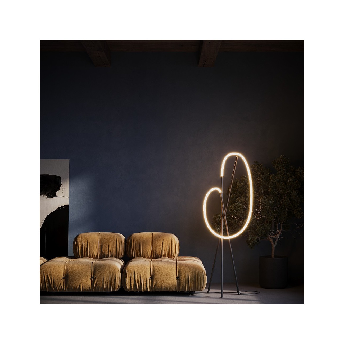 Maytoni Floor Lamp (Stem Lamp) Crochet