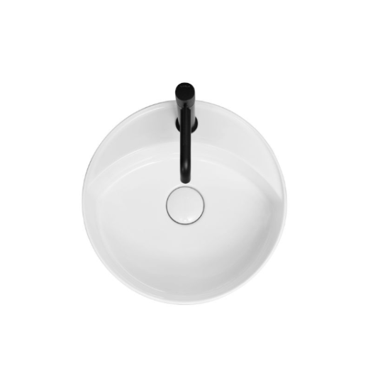 AXA - MATE+ Lavabo appoggio con piano rubinetteria