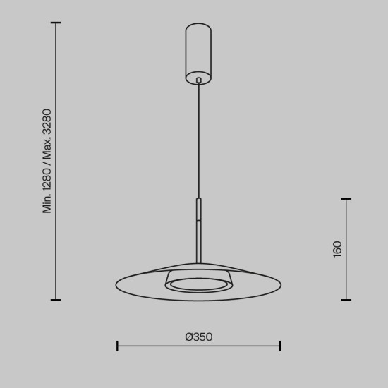 Maytoni Suspension Lamp EL
