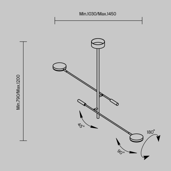 Maytoni Plafonnier Fad