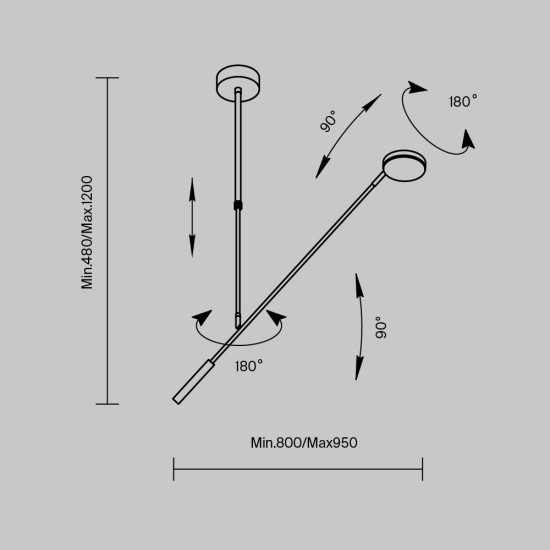 Maytoni Plafoniera Fad