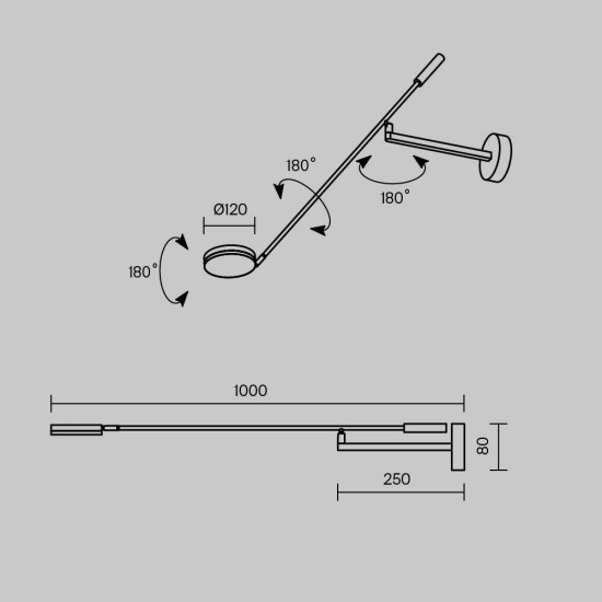Maytoni Wall lamp Fad