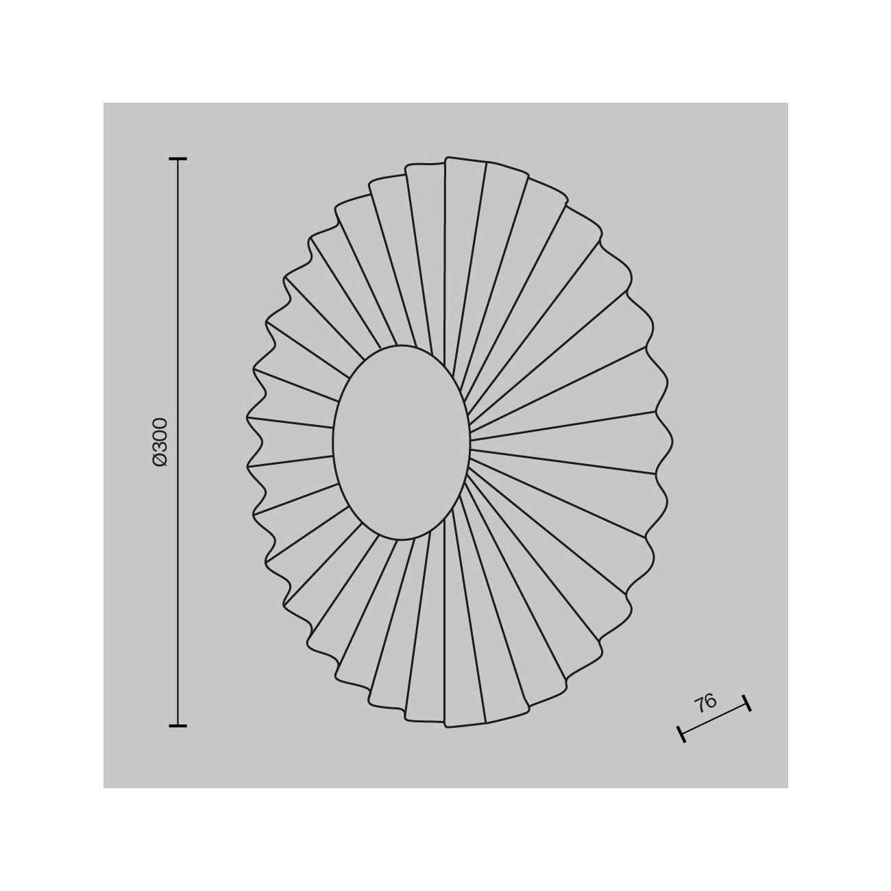 Maytoni Lampada da Parete (Applique) Fiore