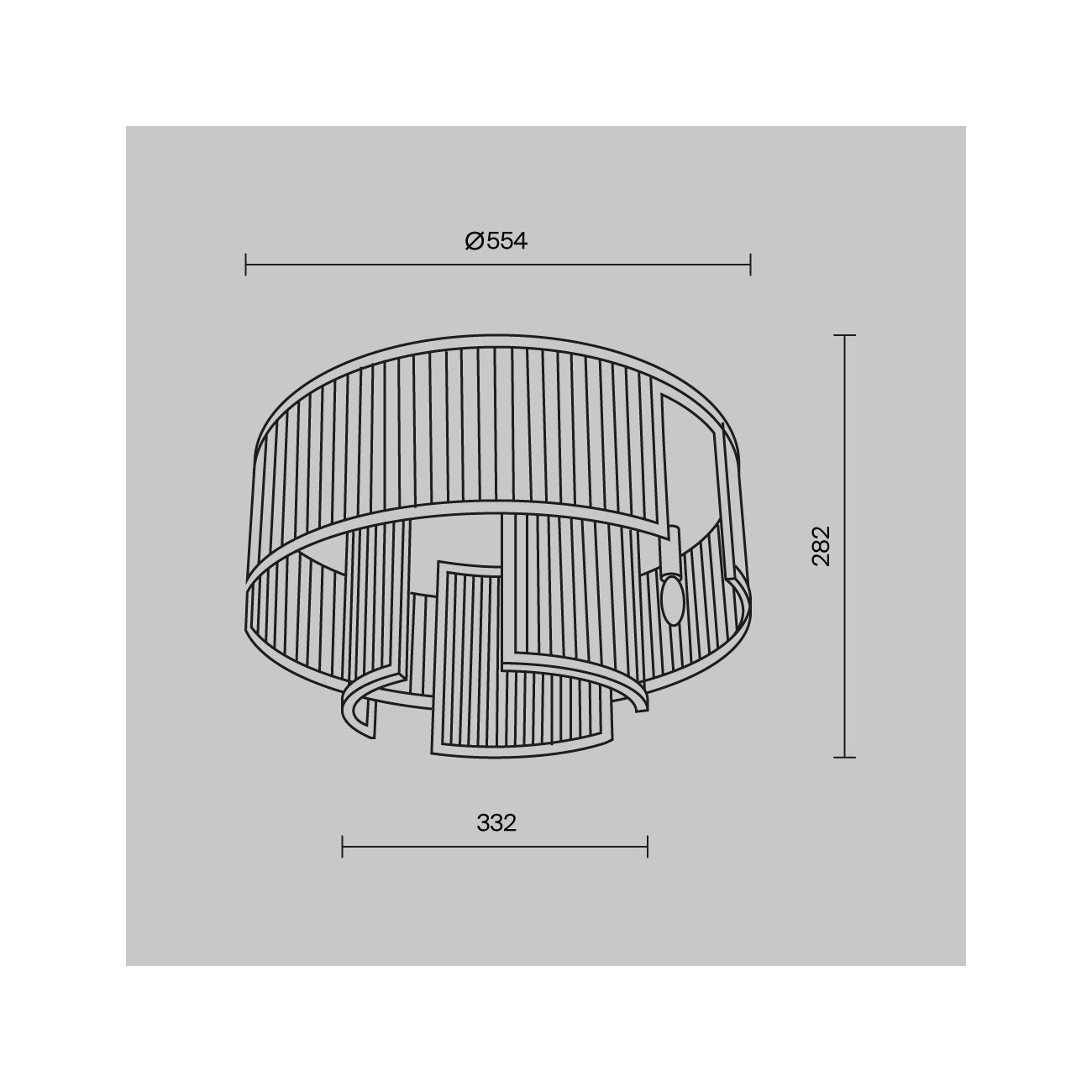 Maytoni Plafonnier Frame