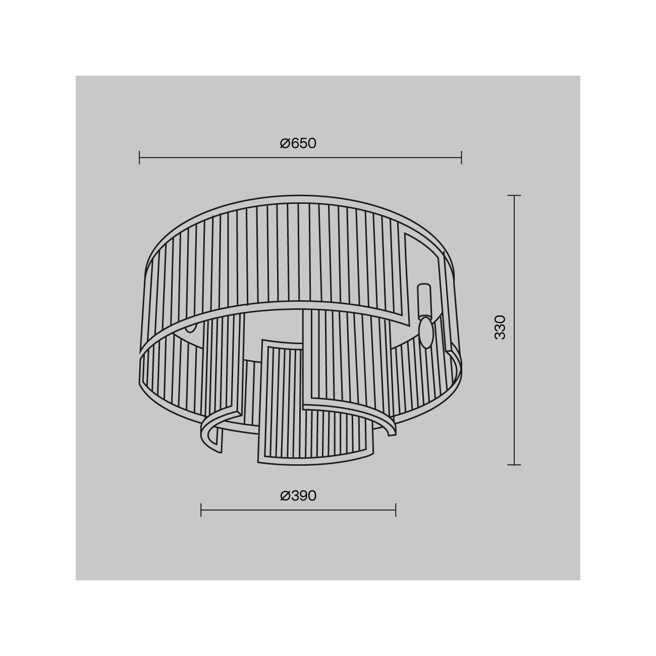 Maytoni ceiling light Frame