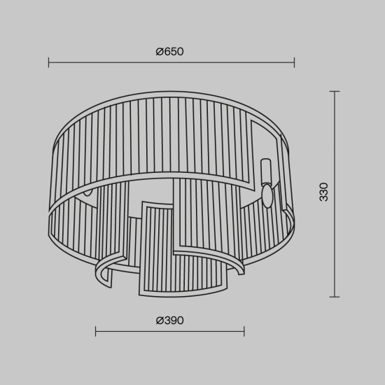 Maytoni ceiling light Frame