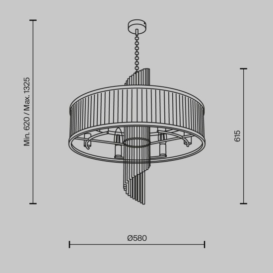 Maytoni Suspension Lamp Frame