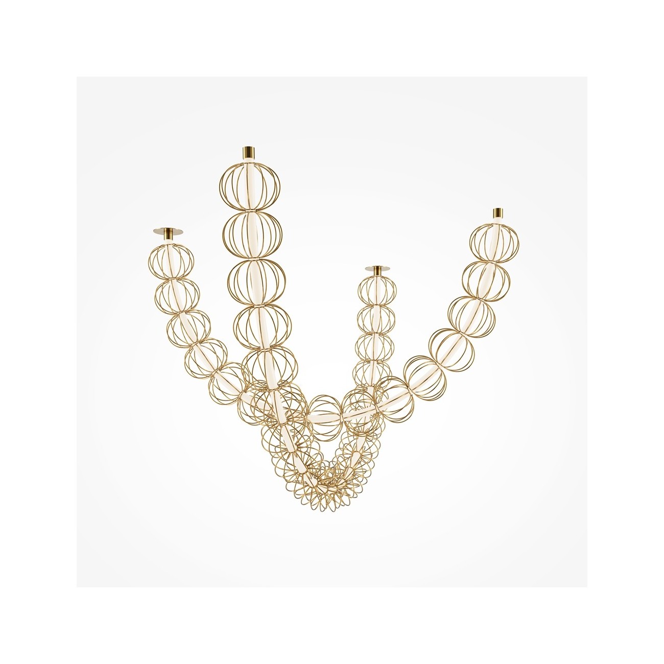 Maytoni Suspension Lamp Golden Cage