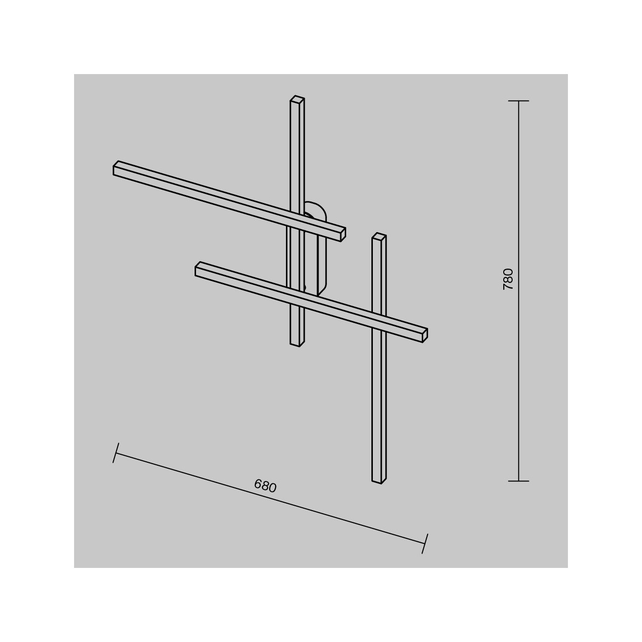 Maytoni lampe murale (applique) Halo