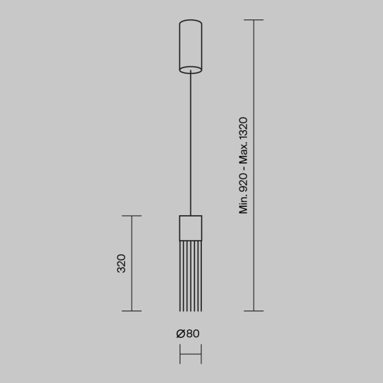 Maytoni Suspension Lamp Imaginary