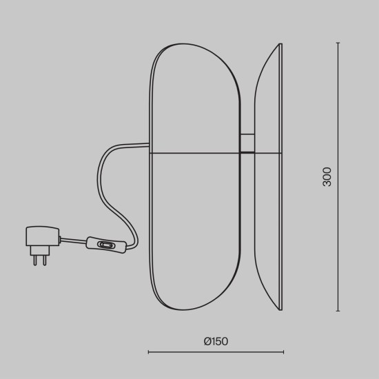Maytoni lampe de table Insight