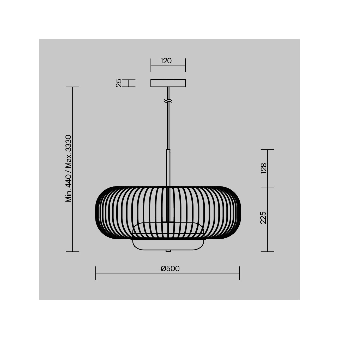 Maytoni Lampe à suspension Levitation