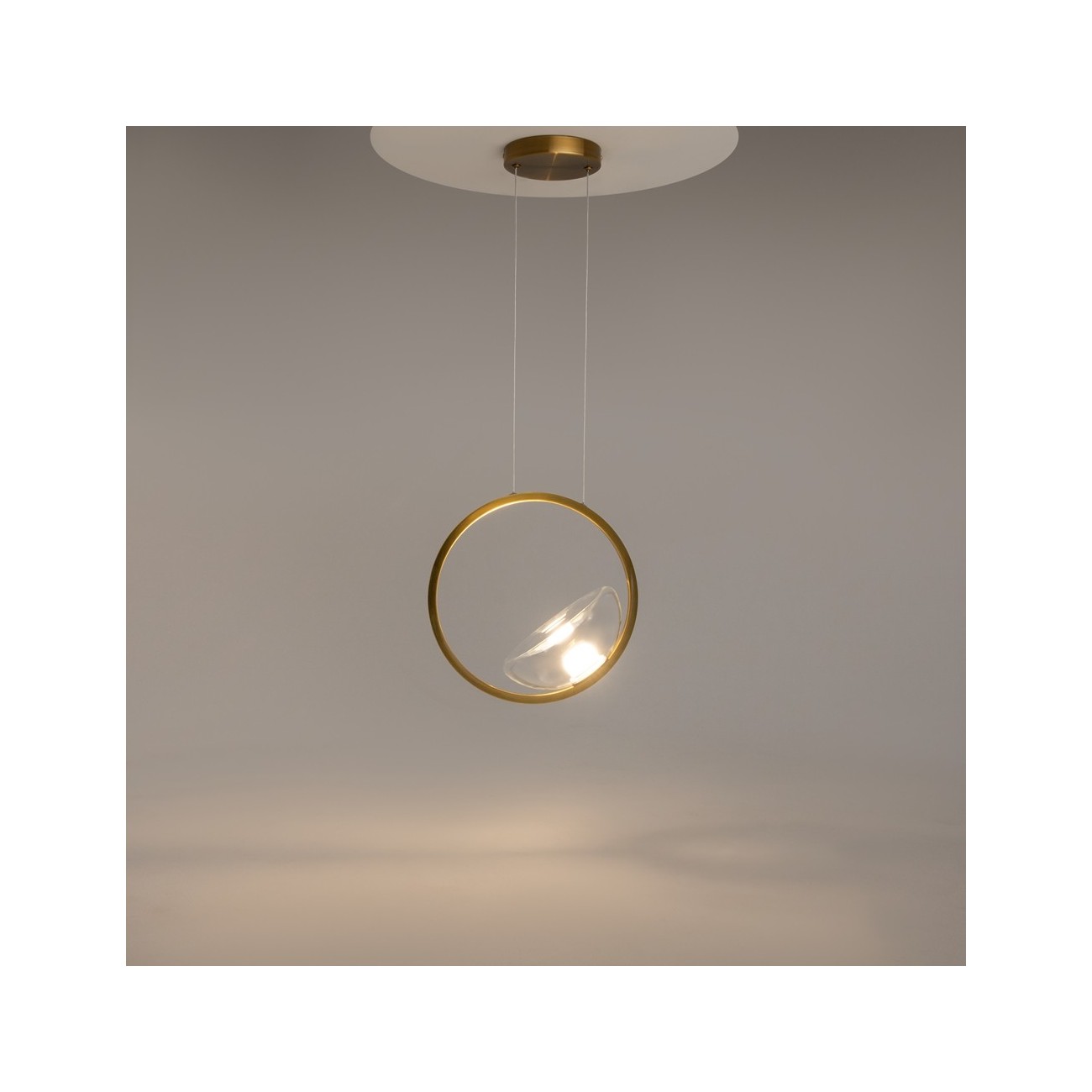 Maytoni Lampe à suspension Lunare