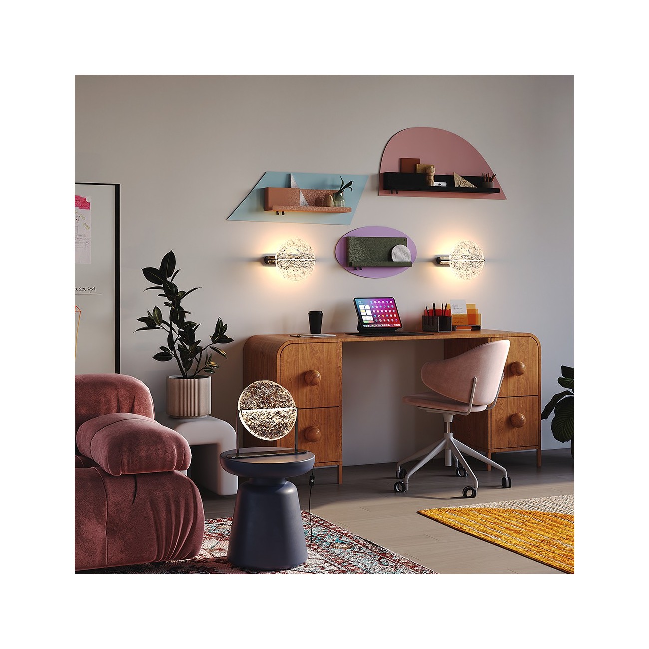 Maytoni table lamp Mangata