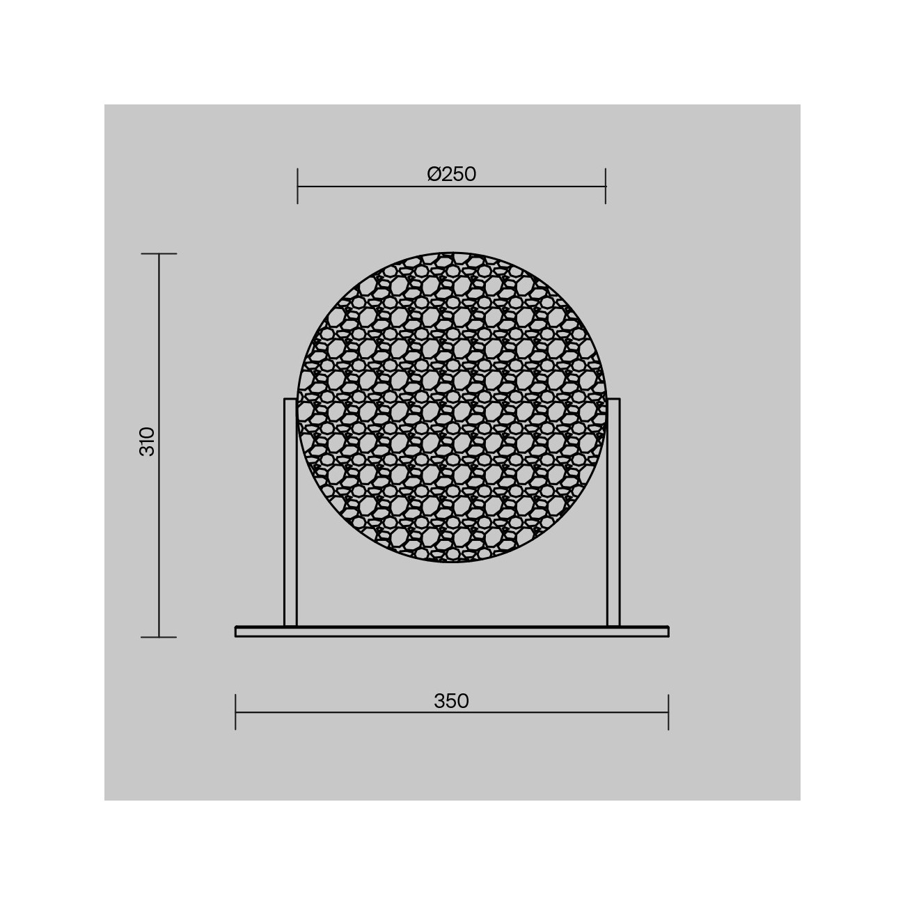 Maytoni lampadaire (lampe à tige) Mangata